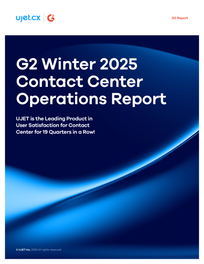 G2 Winter 2025 Contact Center Operations Report