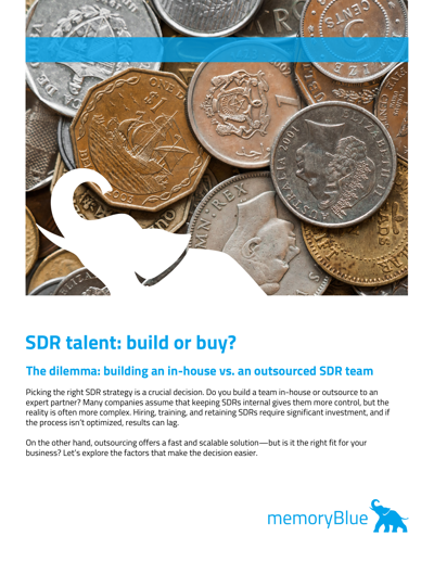Cut SDR costs. Accelerate pipeline. Drive results.