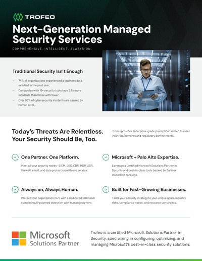 Next-Generation Managed Security Services